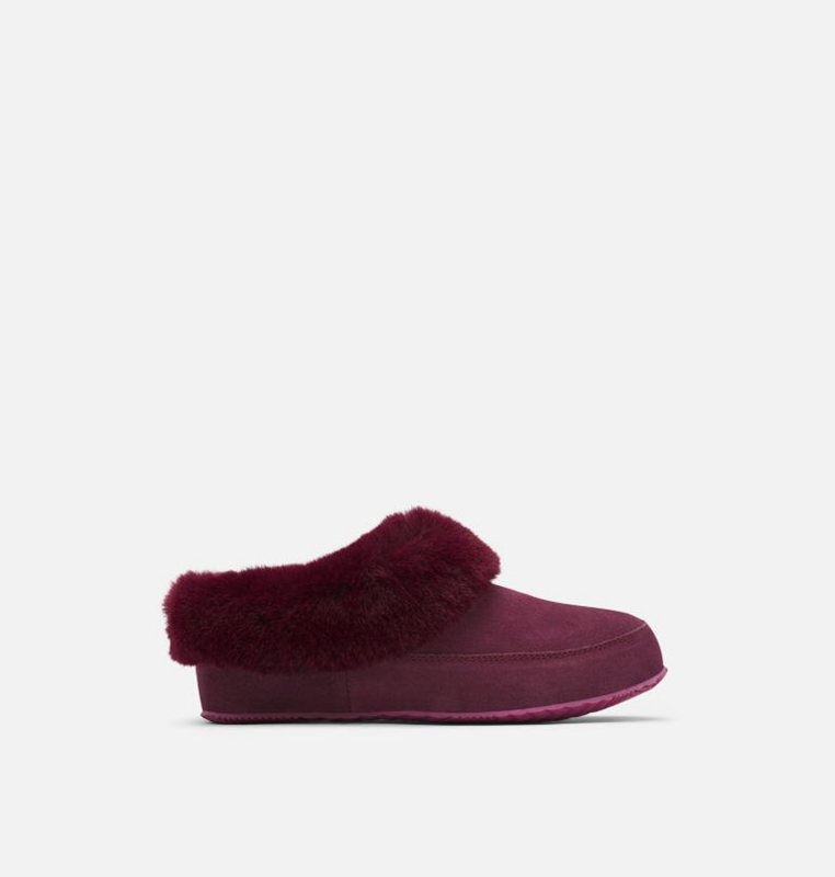 Womens Slippers Purple - Sorel Go™ - Coffee Run - 425-VOWMKQ